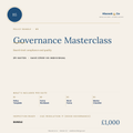 Governance Masterclass Bundle cover