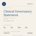 Clinical Governance Policy Suite cover