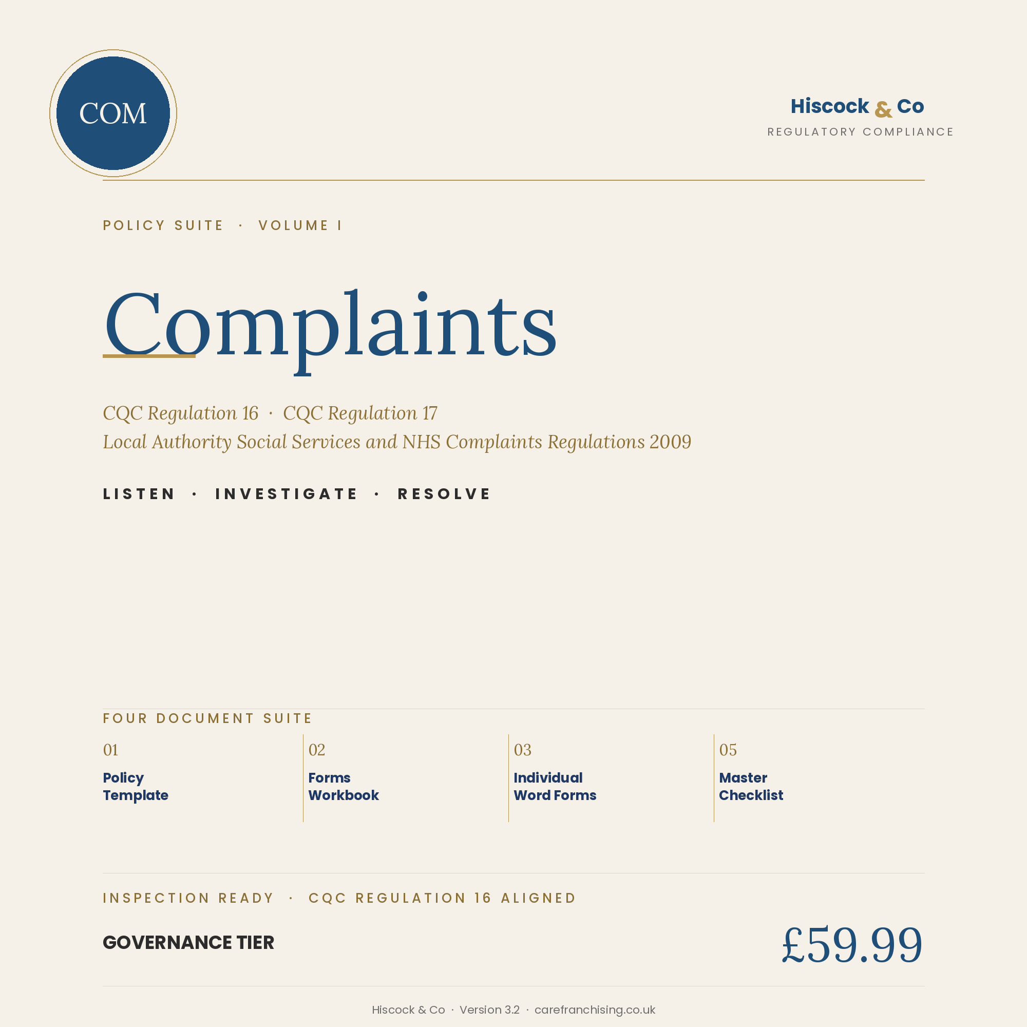 Communication and Engagement Policy Suite cover