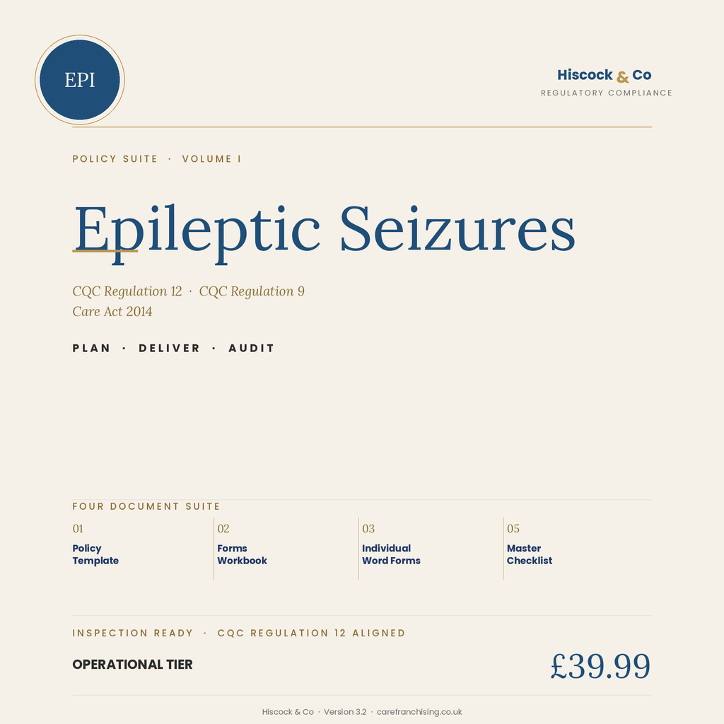 Epileptic Seizures Policy Suite cover