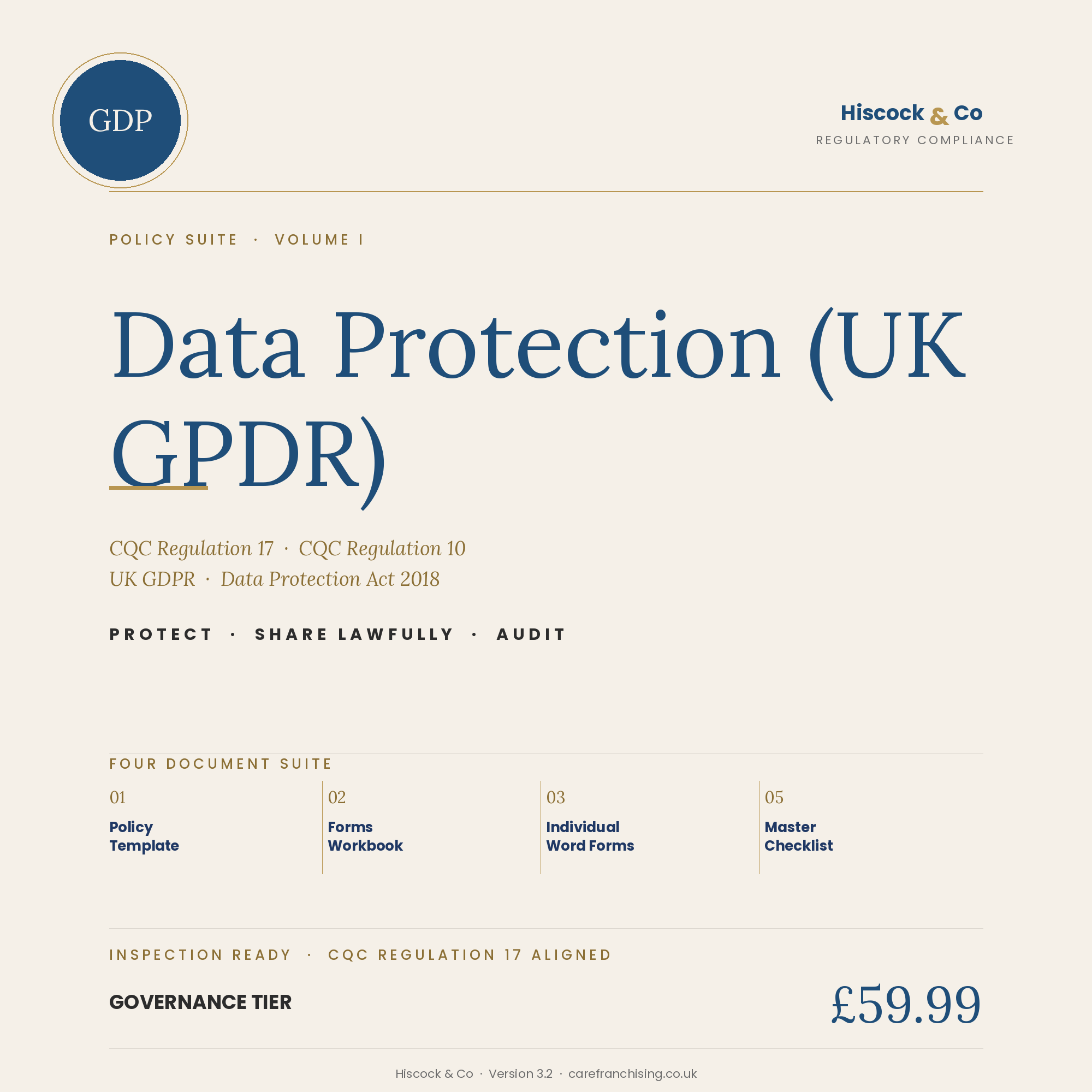 GDP Policy Suite Cover