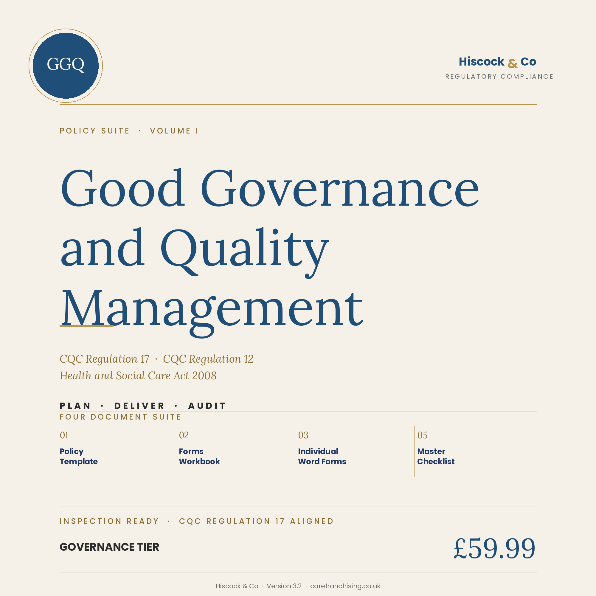 GGQ Policy Suite Cover
