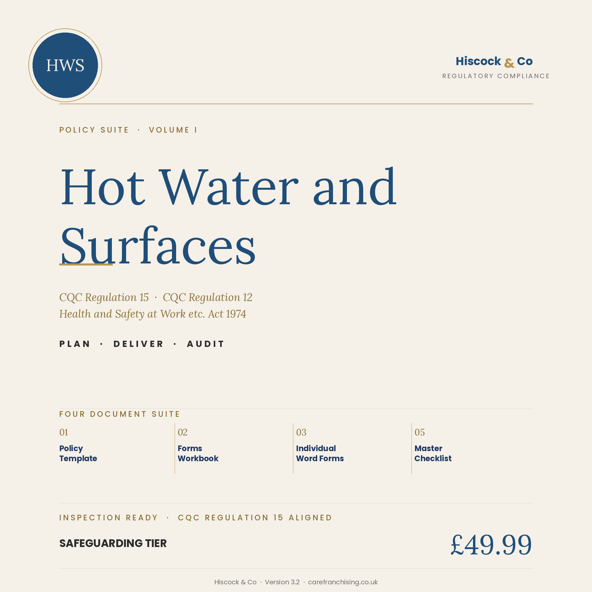 HWS Policy Suite Cover