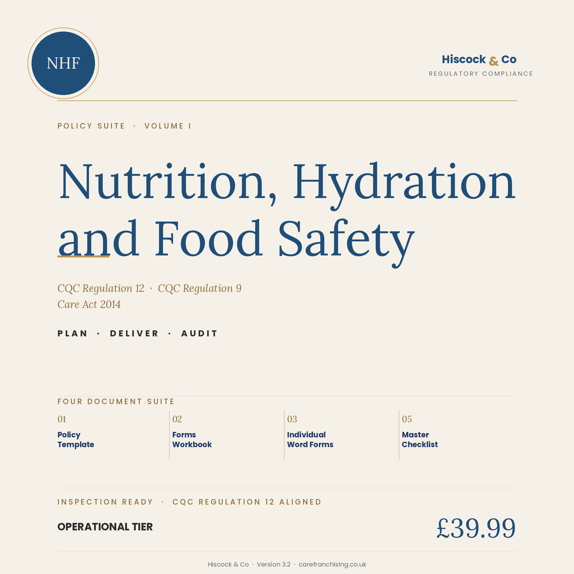 NHF Policy Suite Cover