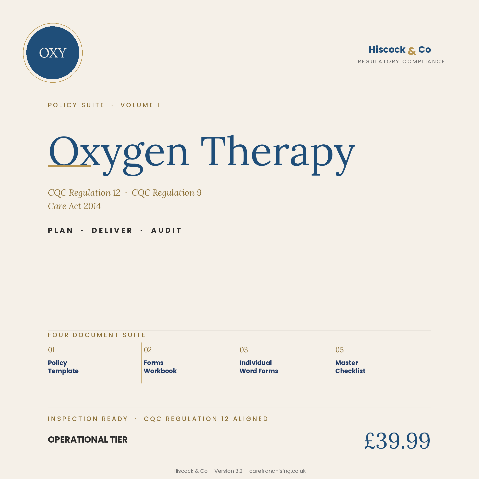 OXY Policy Suite Cover