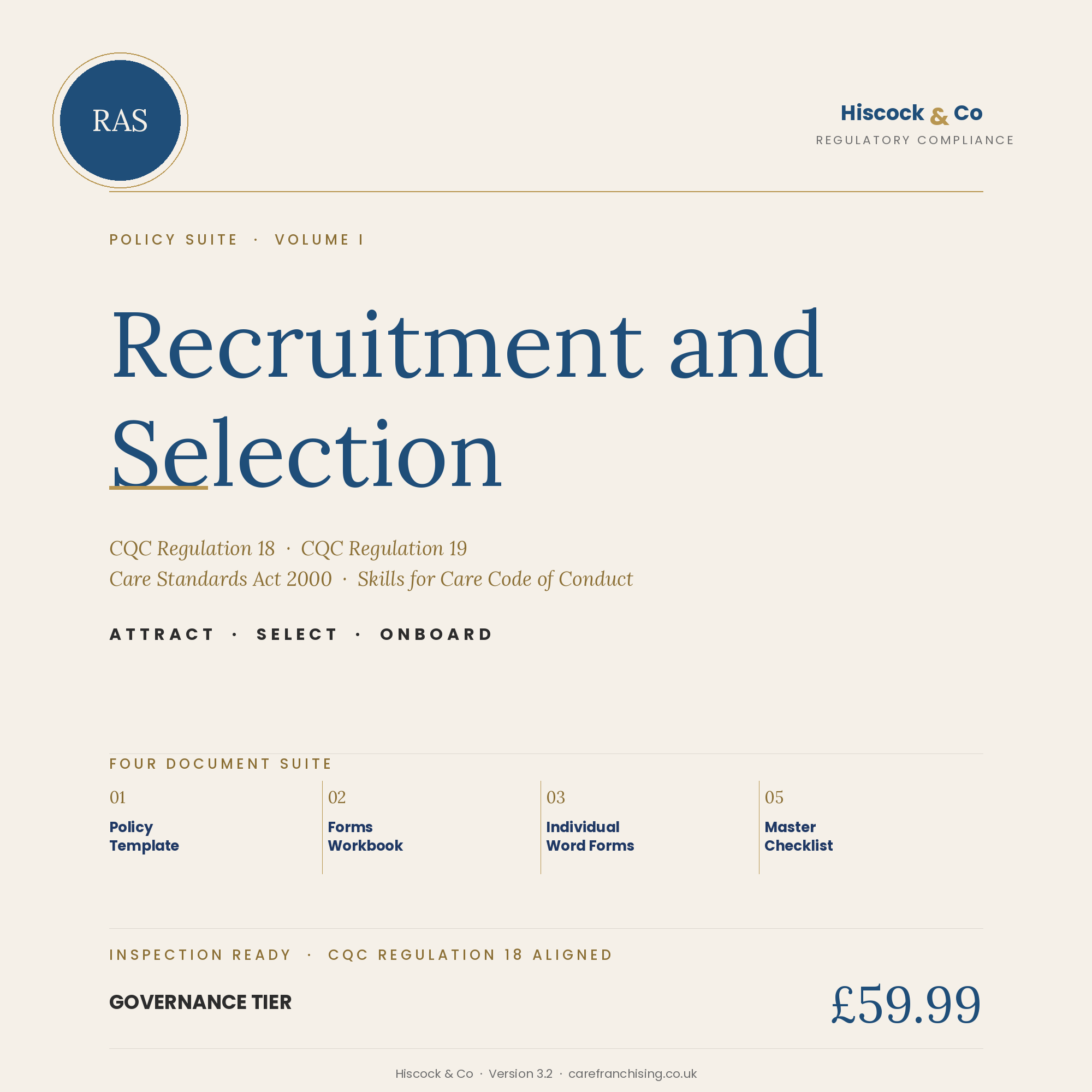 RAS Policy Suite Cover