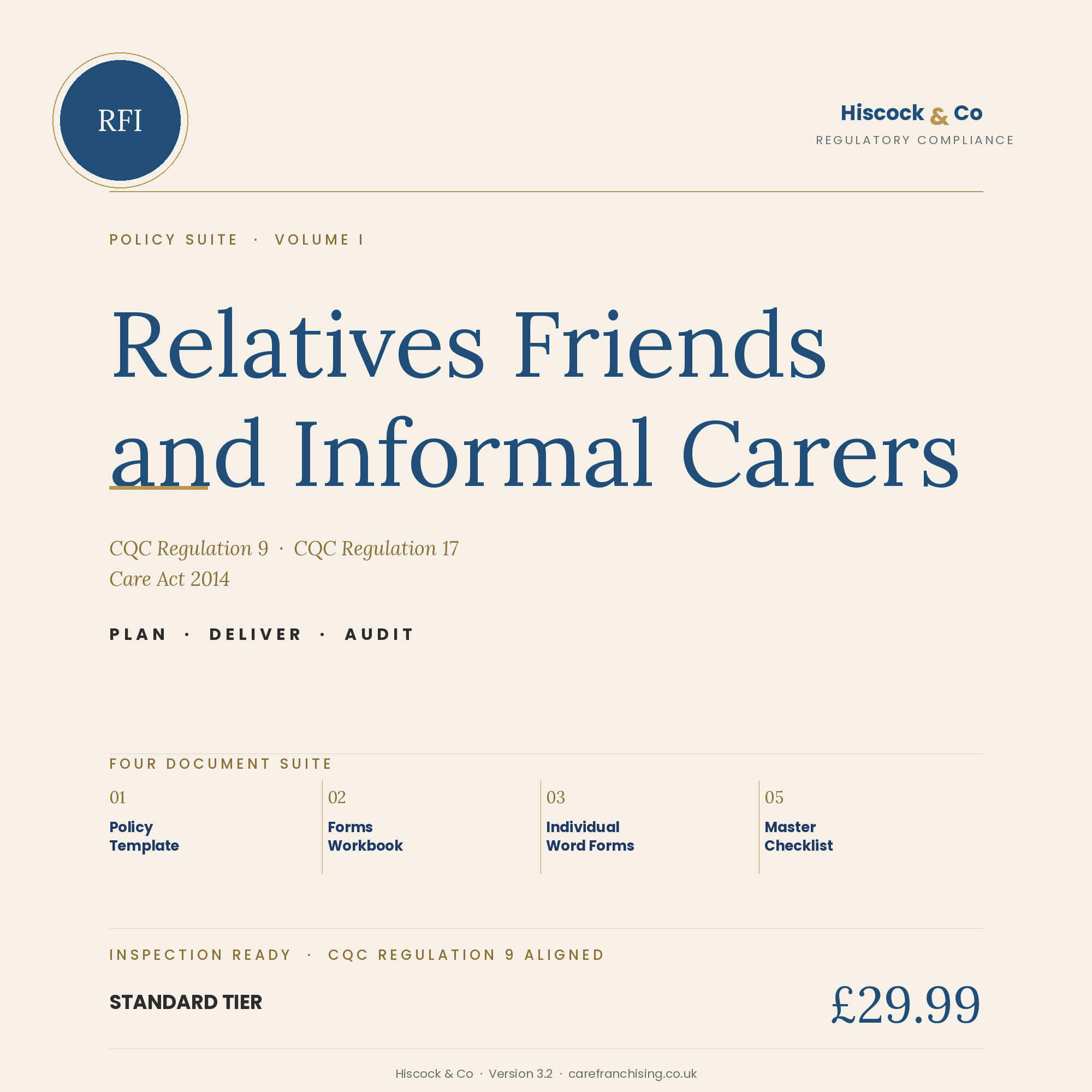 RFI Policy Suite Cover