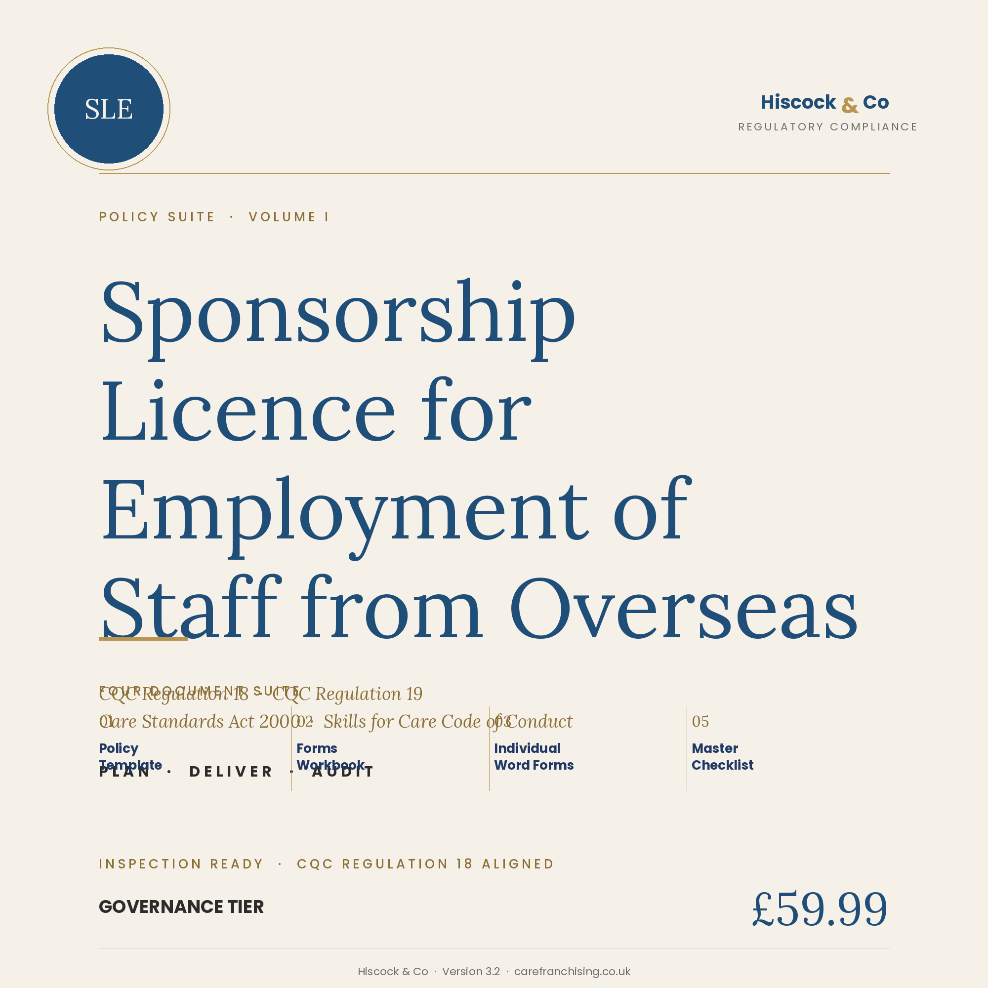 SLE Policy Suite Cover