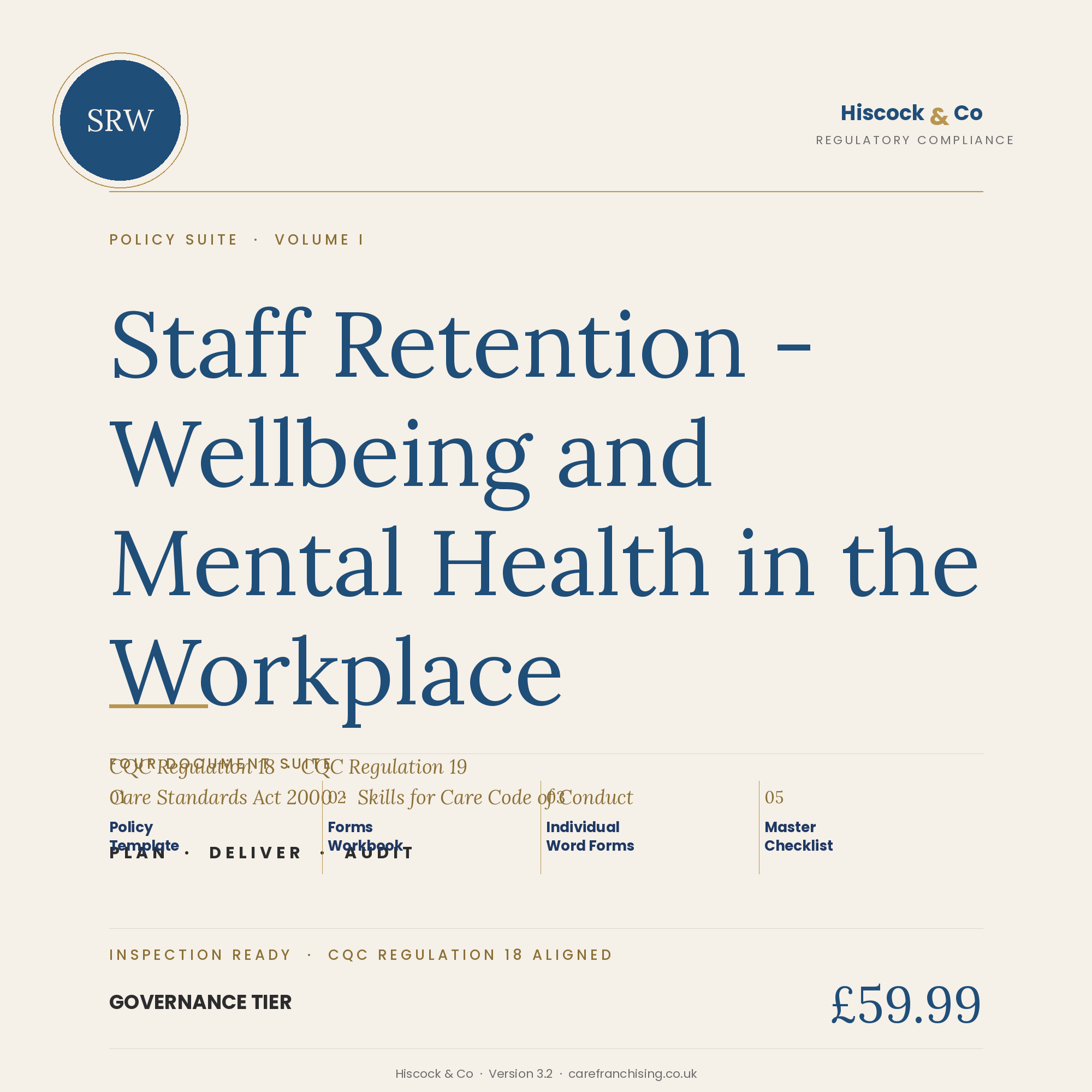 SRW Policy Suite Cover