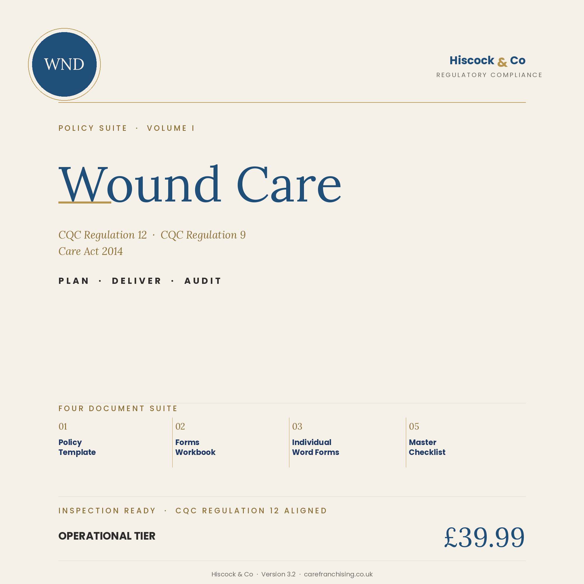 WND Policy Suite Cover